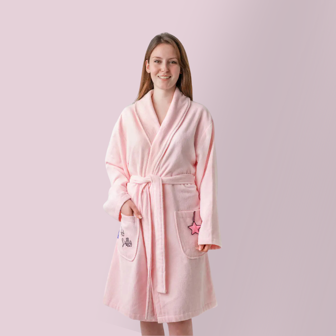 Cotton Velvet Mother Bathrobe — Funny Bunny Benny