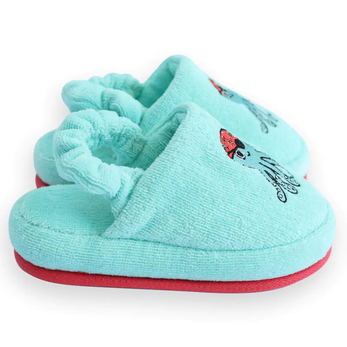 Cotton Soft Kids Slippers — Sailor Octopus Ollie