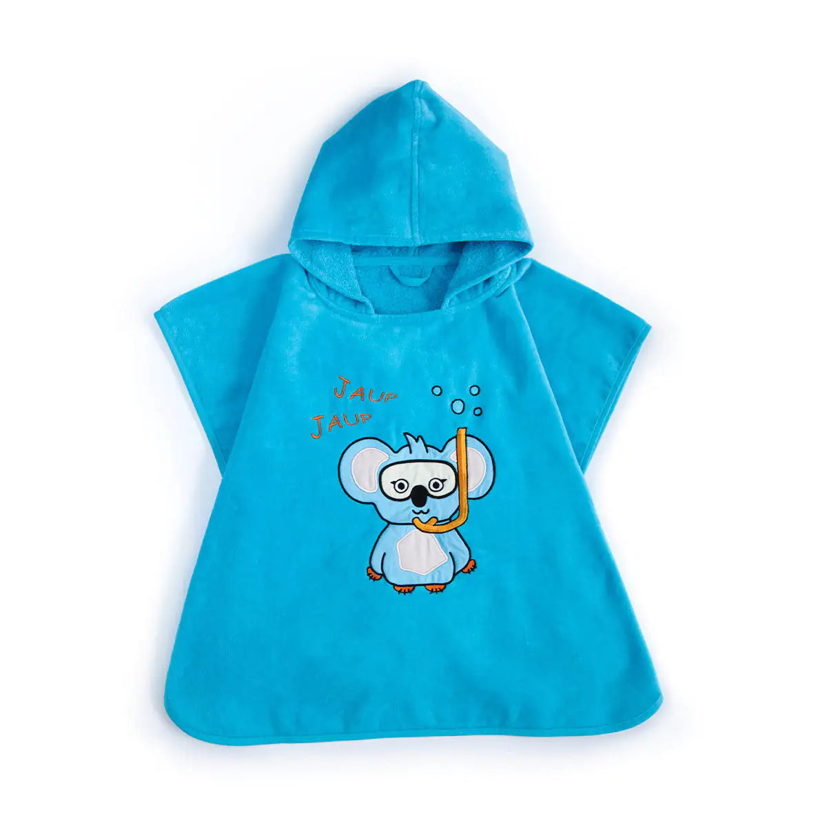 Cotton Kids Poncho — Explorer Koala Kobi