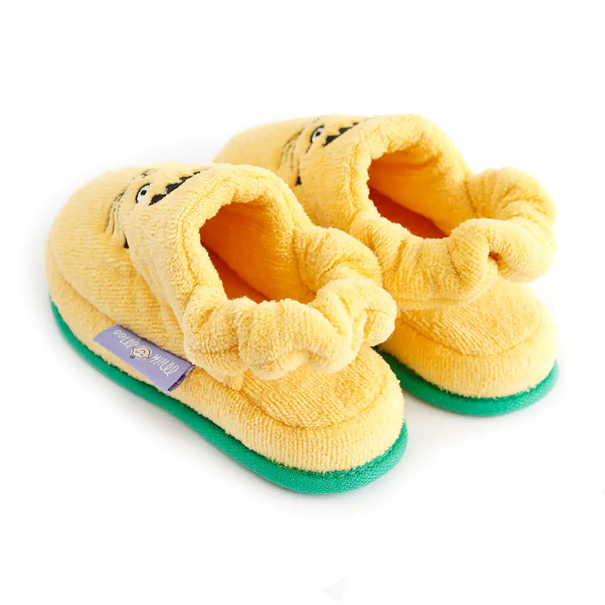 Cotton Soft Kids Slippers — Skater Cheetah Chase