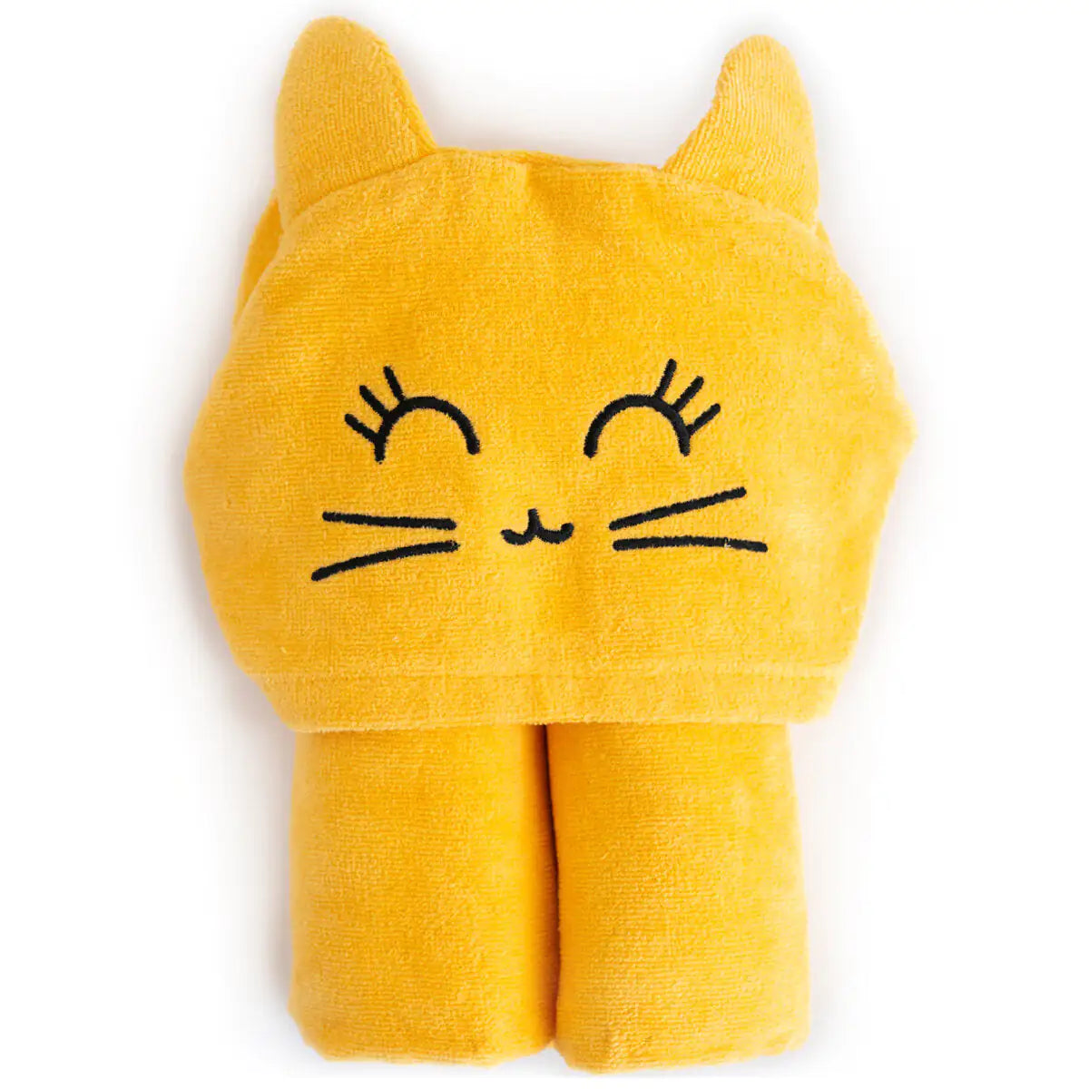 Cotton Hooded Baby Towel — Chubby Cat Coco