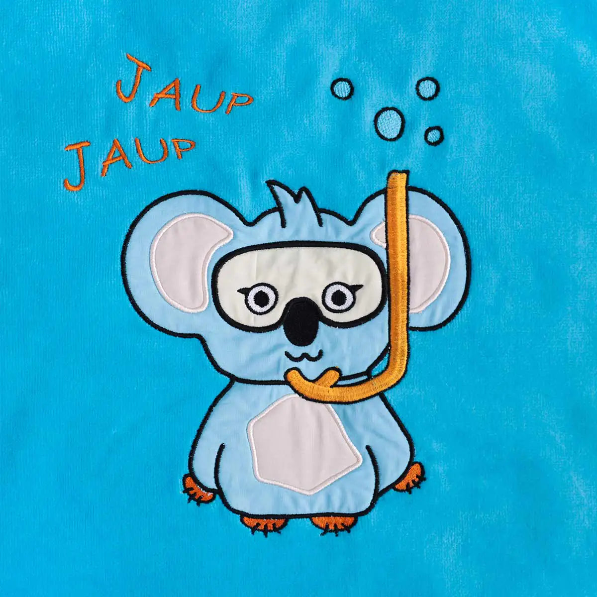 Cotton Kids Poncho — Explorer Koala Kobi