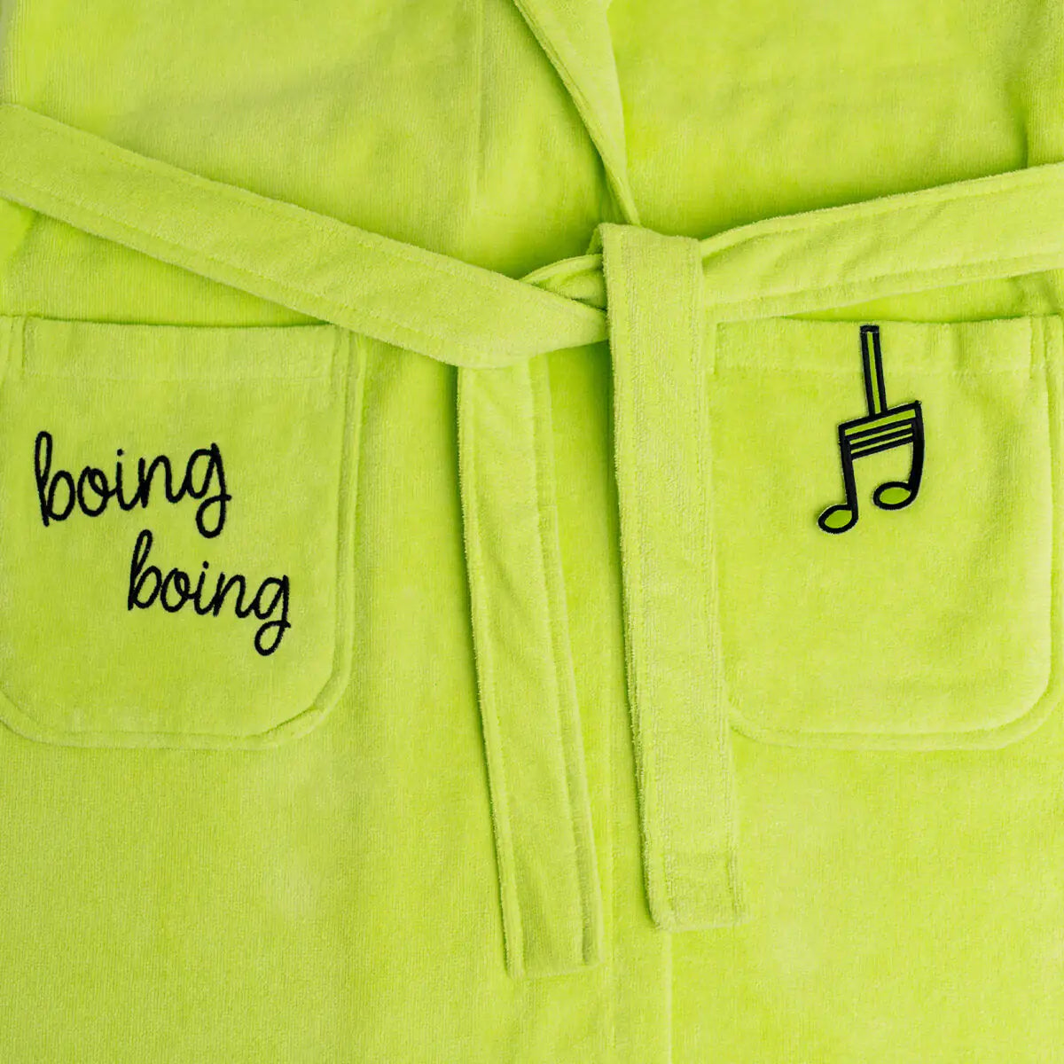 Cotton Velvet Mommy Bathrope — Cheerful Froggo Finley