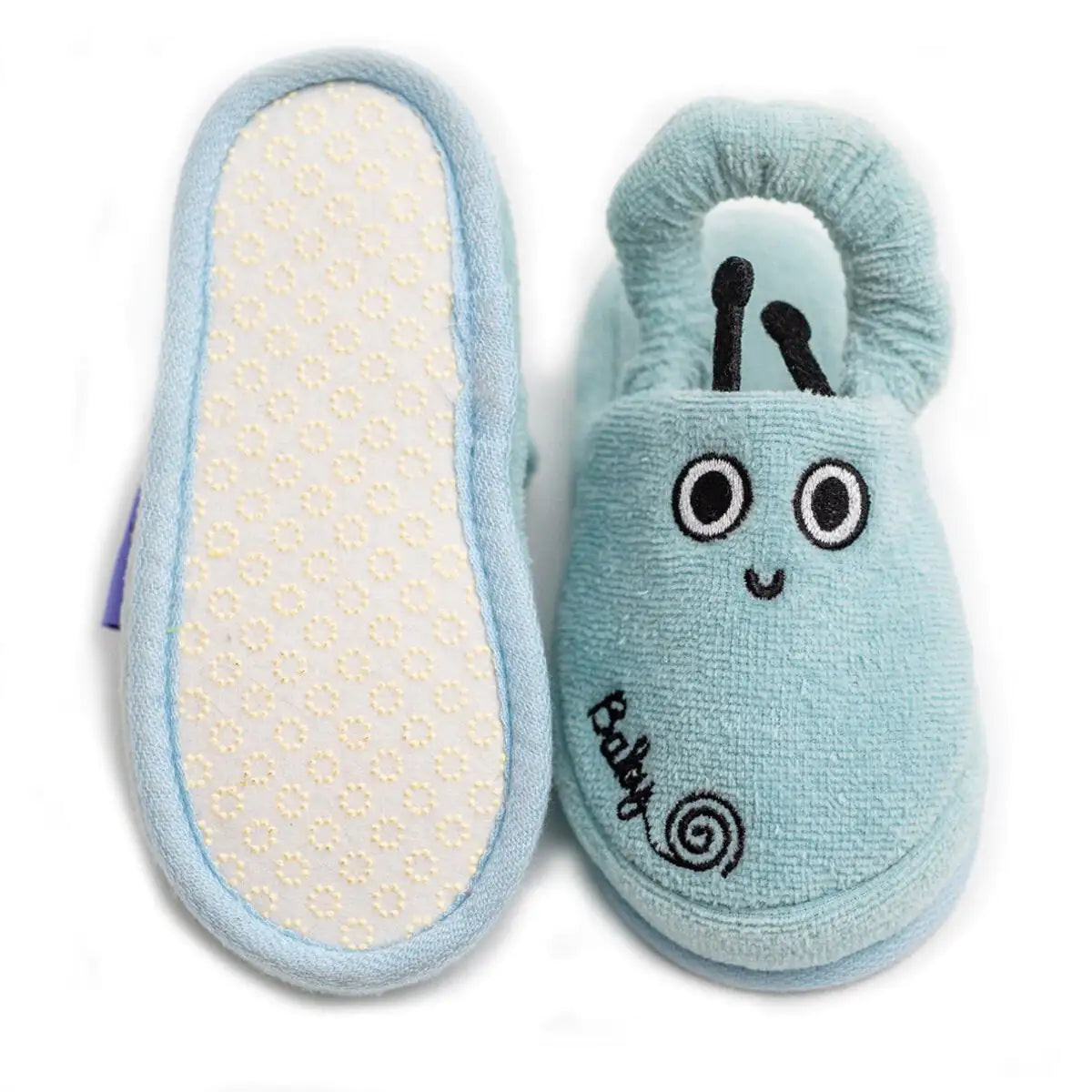 Cotton Soft Kids Slippers — Friendly Snail Sam