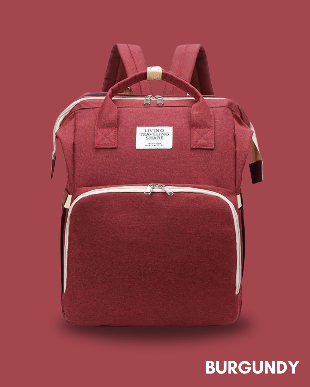 CarryNest — 3-in-1 Diaper Bag + Portable Crib + Changing Station