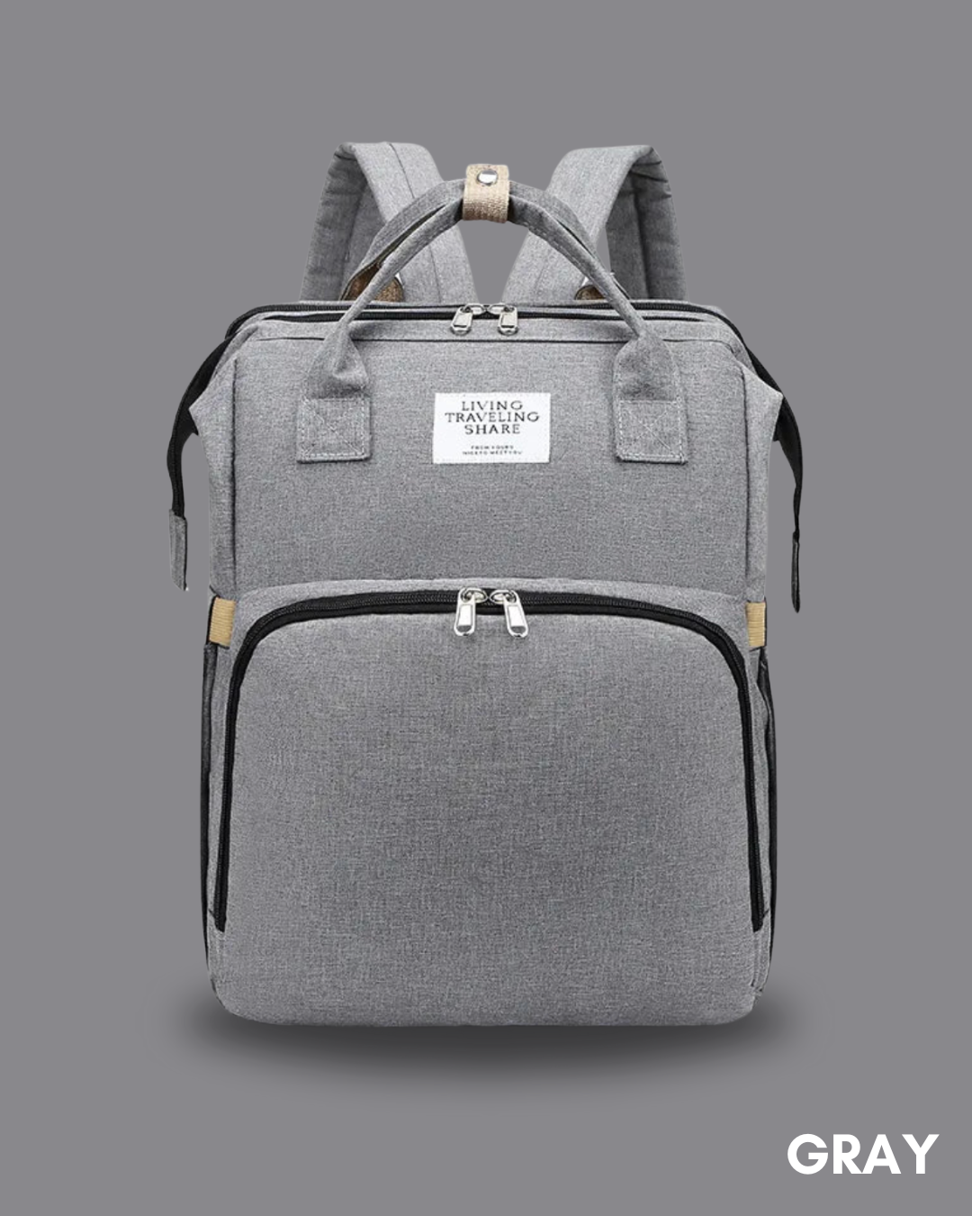 CarryNest — 3-in-1 Diaper Bag + Portable Crib + Changing Station
