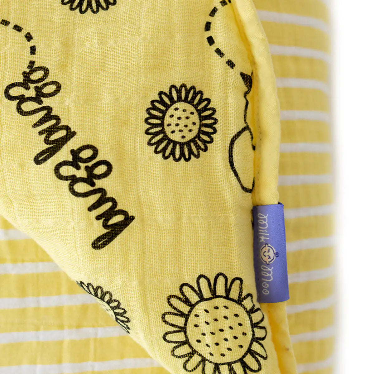 Cotton Muslin Baby Fiber-Filled Blanket — Buzzy Bee Bella