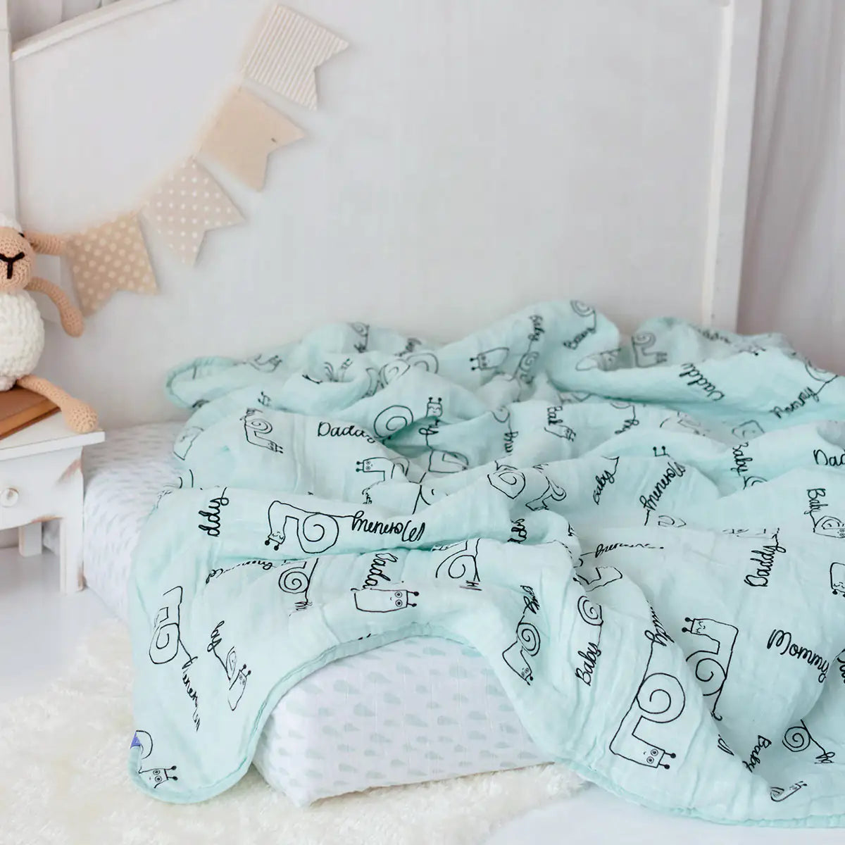 FancyKids — Baby Muslin Fiber Filled Blanket — Family