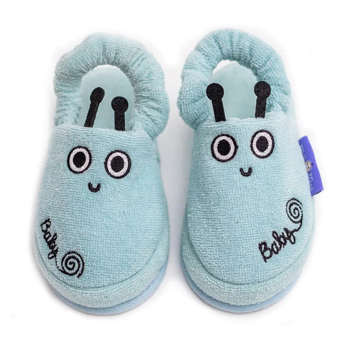 Cotton Soft Kids Slippers — Friendly Snail Sam