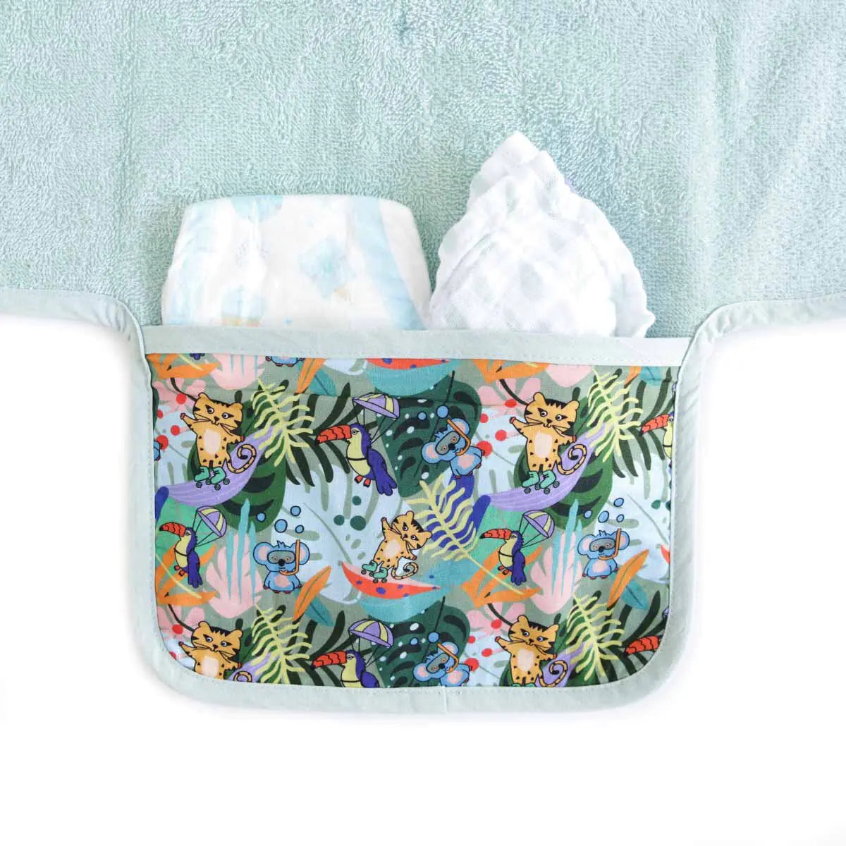 Baby Diaper Changing Pad — Jungle Friends