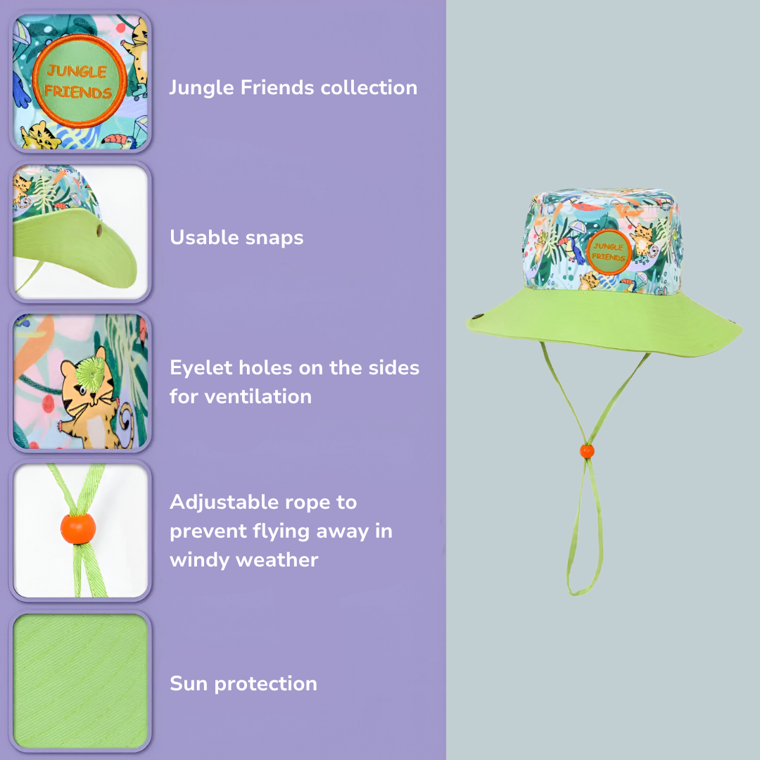 Jungle Friends — Kids Unisex Hat