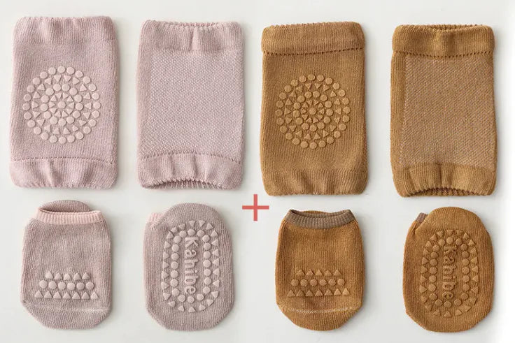 KneeGuard - Baby Anti-Fall Knee Pad Crawling Suit – Soft & Protective