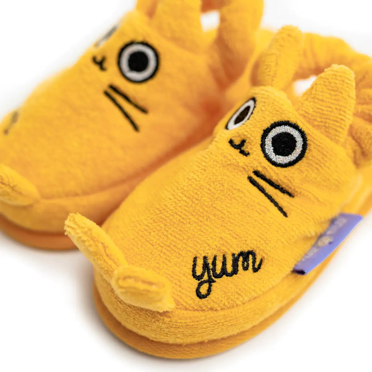 Cotton Soft Kids Slippers — Chubby Cat Coco