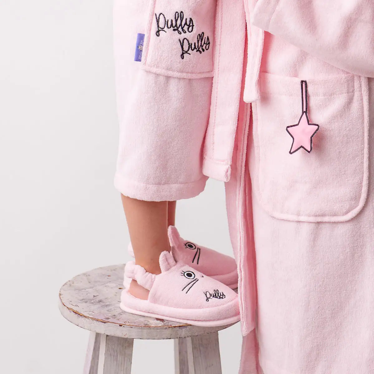 Cotton Soft Kids Slippers — Funny Bunny Lily