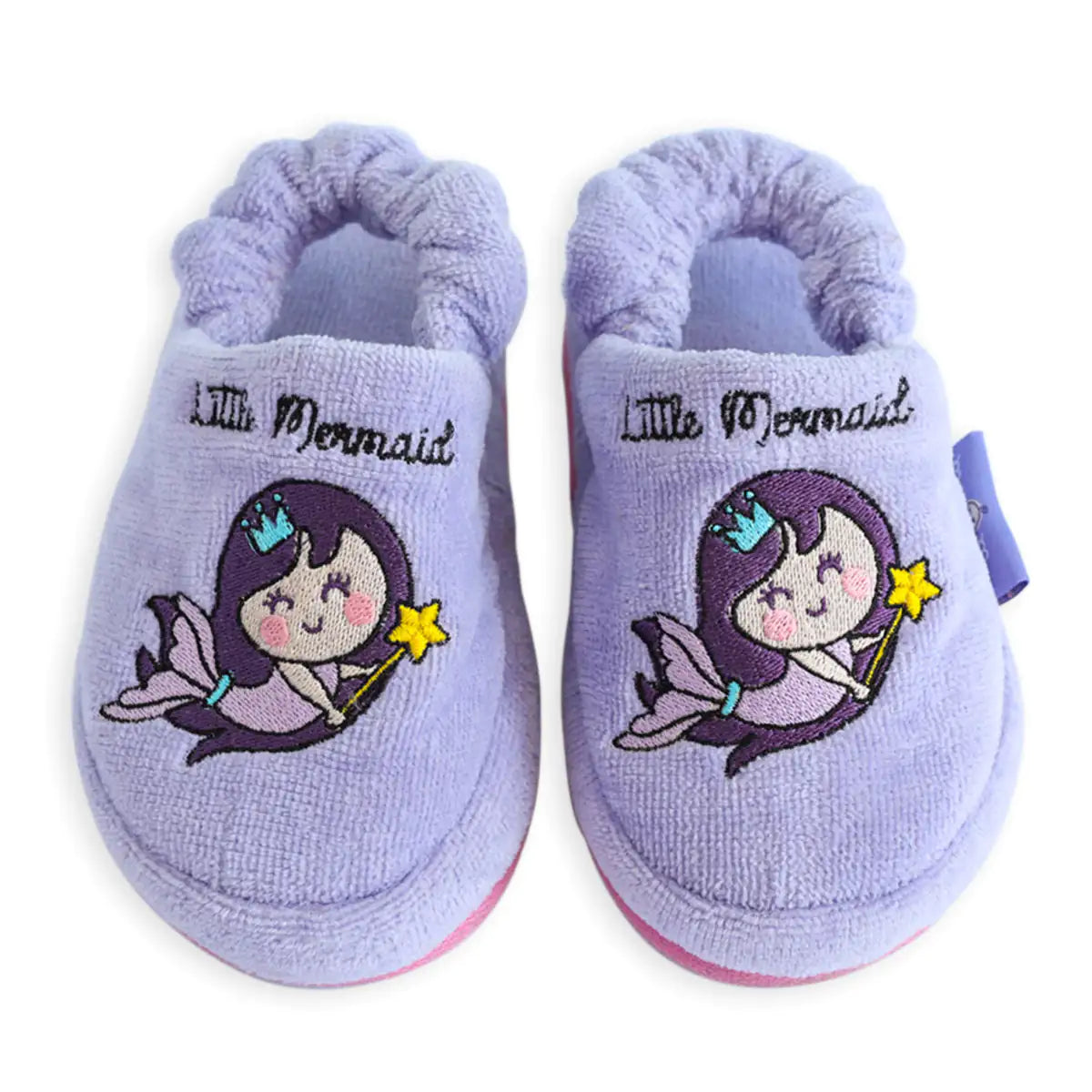 Cotton Soft Kids Slippers — Little Mermaid Mira
