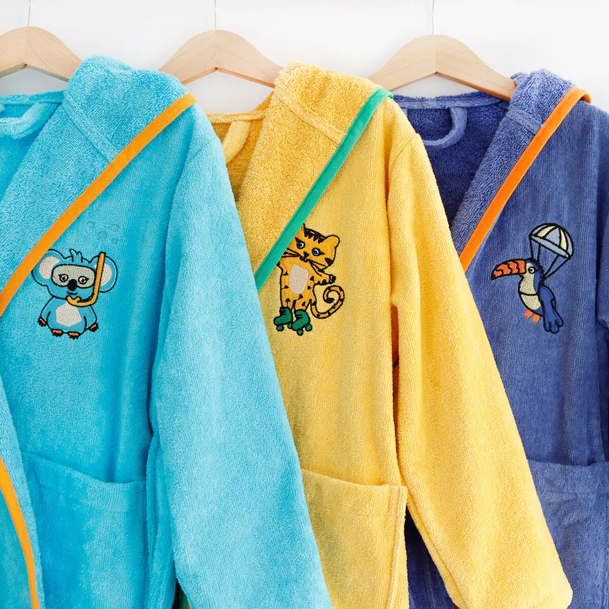 Cotton Kids Bathrobe (5-6 y.o) — Explorer Coala Kobi
