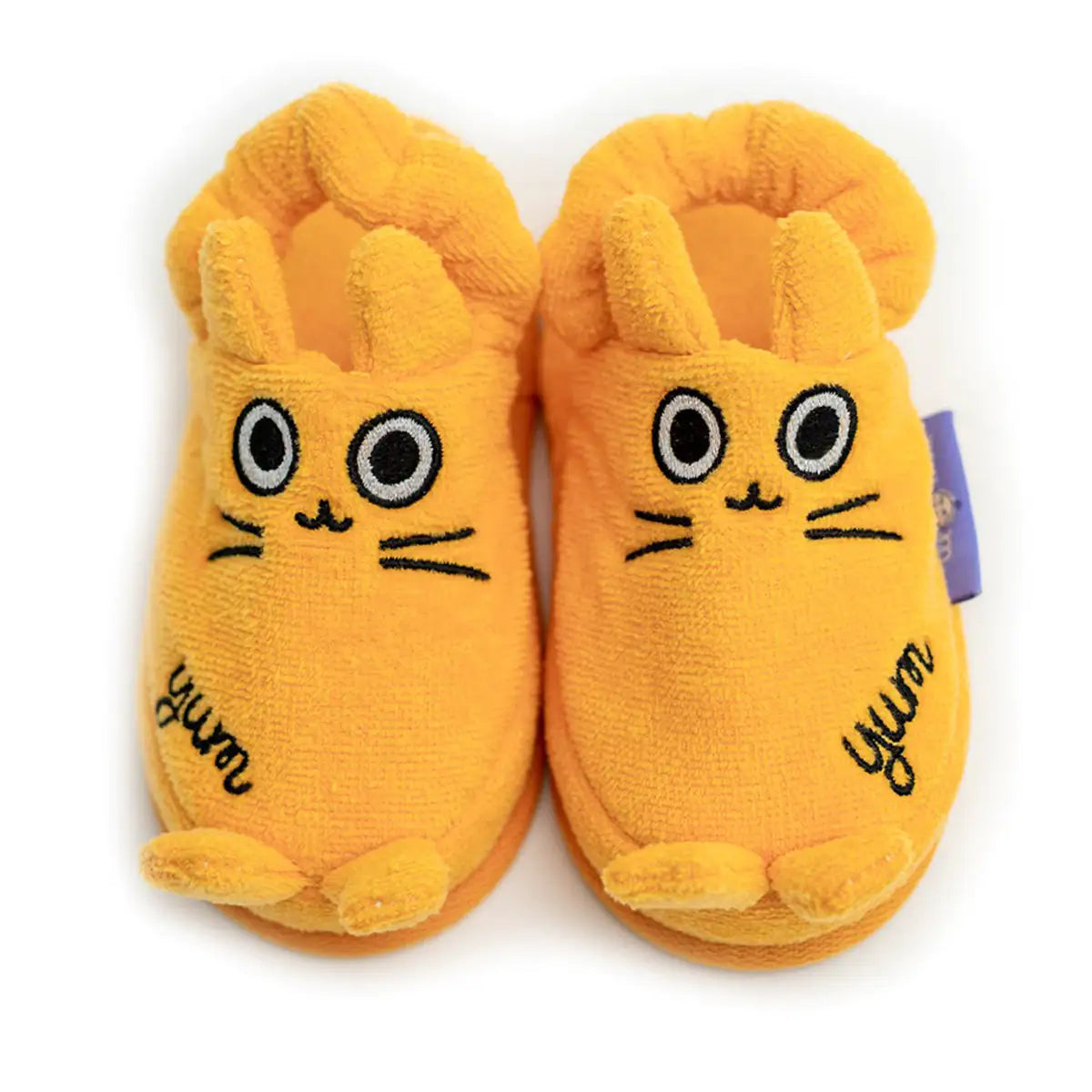 Cotton Soft Kids Slippers — Chubby Cat Coco