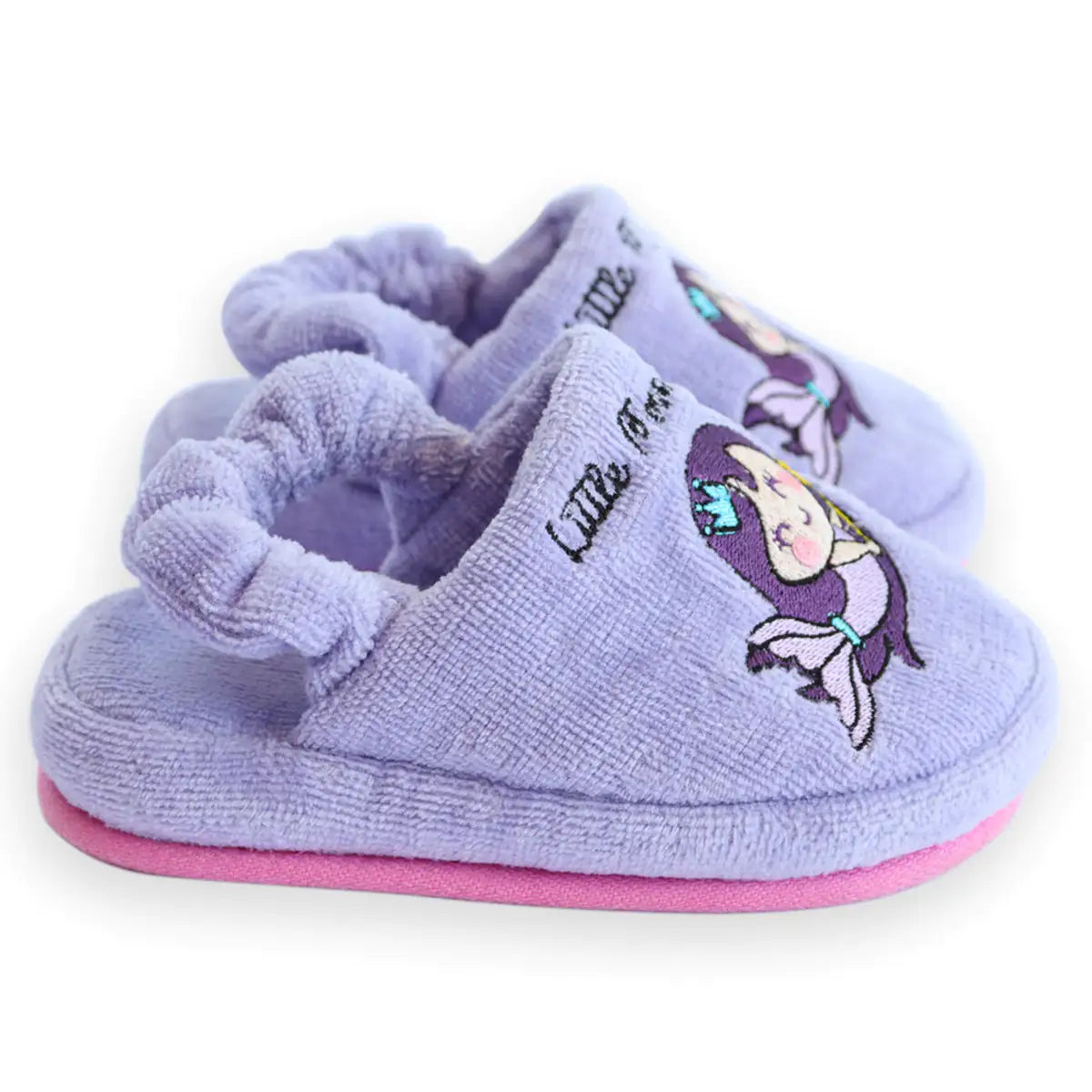 Cotton Soft Kids Slippers — Little Mermaid Mira