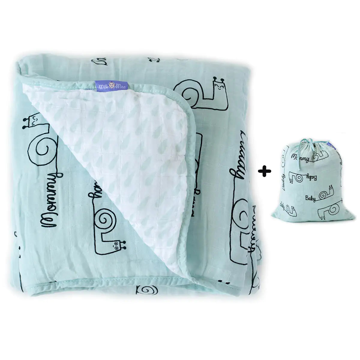 FancyKids — Baby Muslin Fiber Filled Blanket — Family
