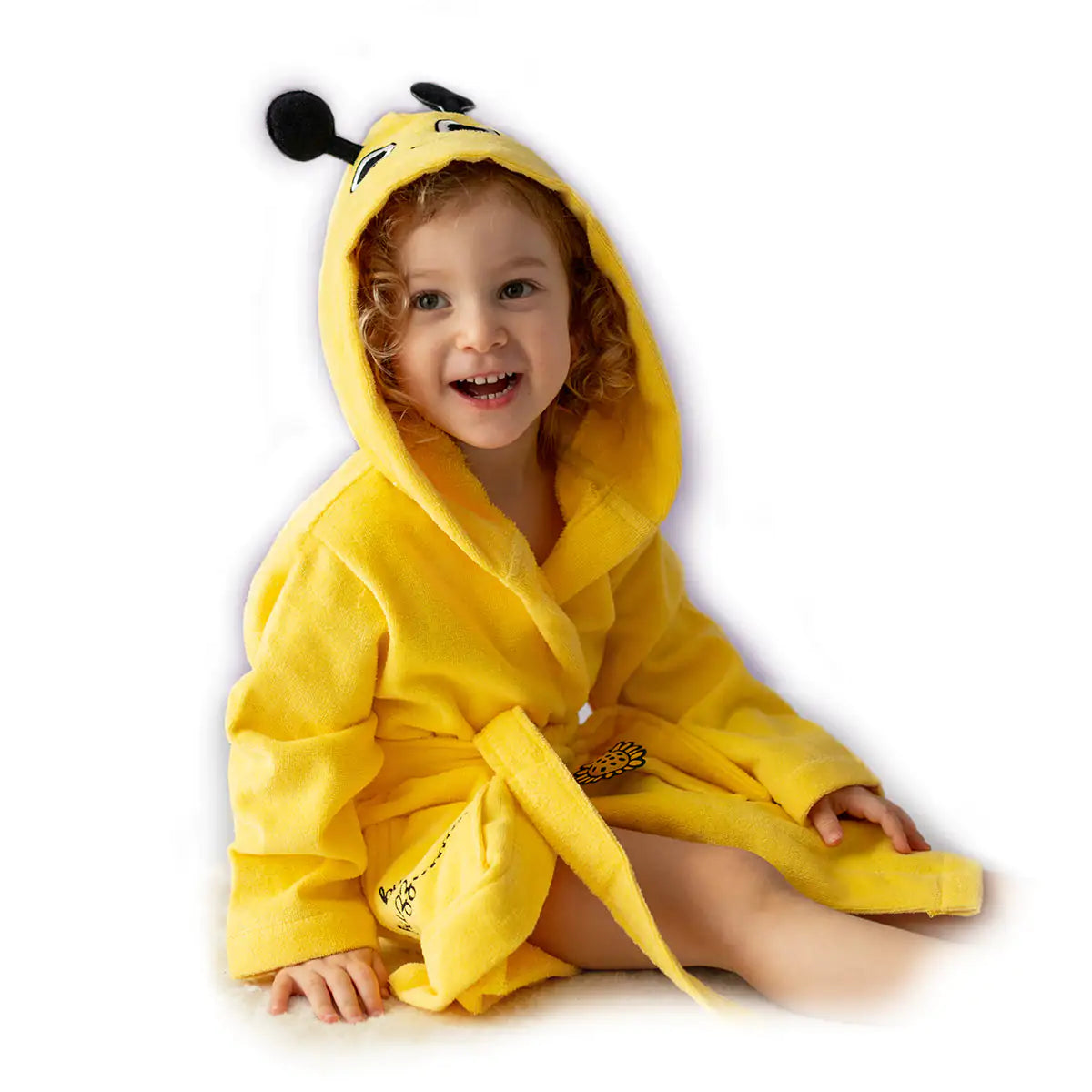 Cotton Kids Bathrobe (2-4 y.o) — Buzzy Bee Bella
