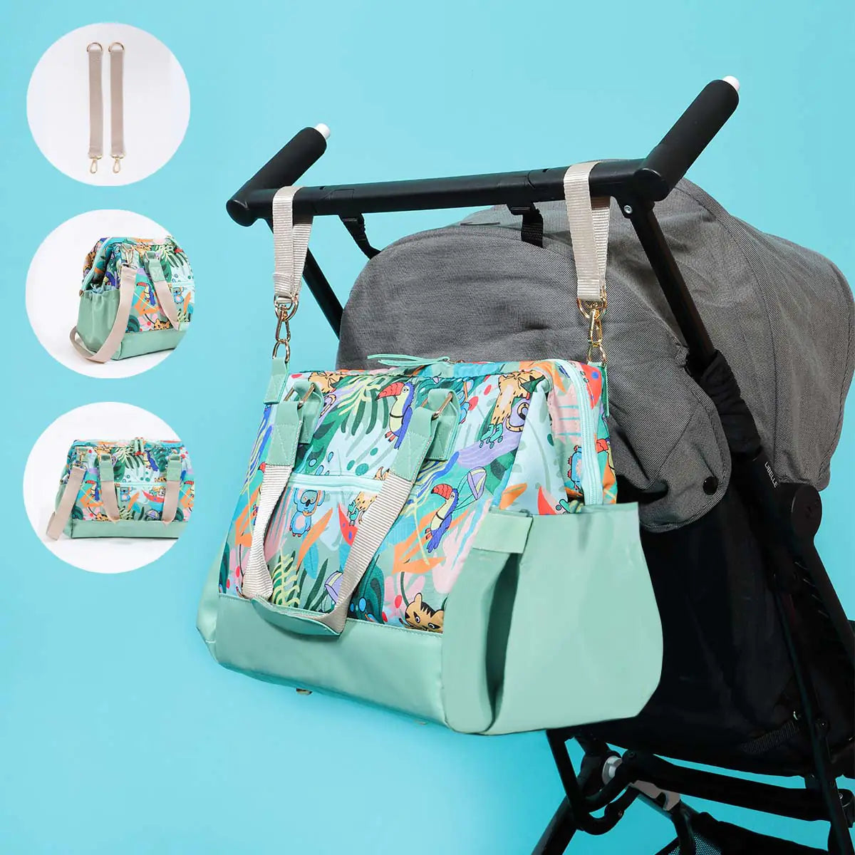 Jungle Friends — High-Quality Diaper Bag