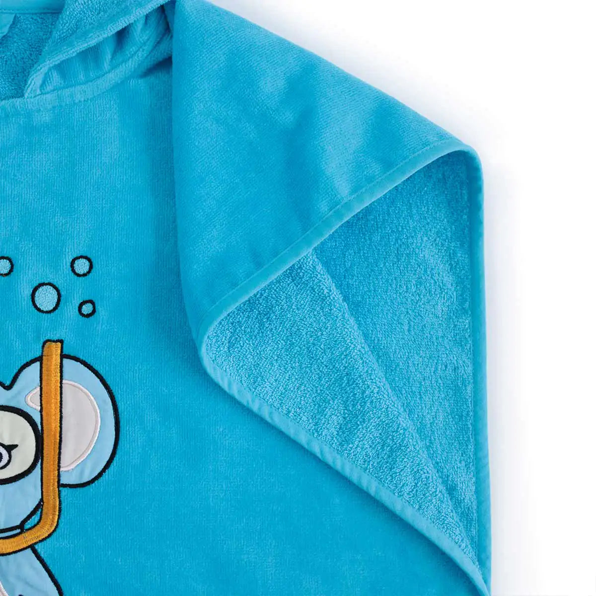 Cotton Kids Poncho — Explorer Koala Kobi
