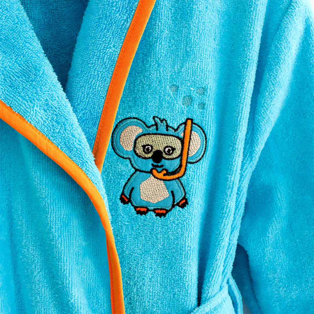 Cotton Kids Bathrobe (5-6 y.o) — Explorer Coala Kobi