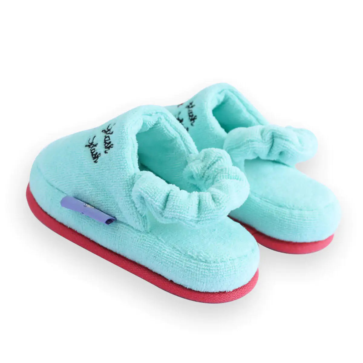 Cotton Poncho + Soft Kid Slippers Set — Sailor Octopus Ollie