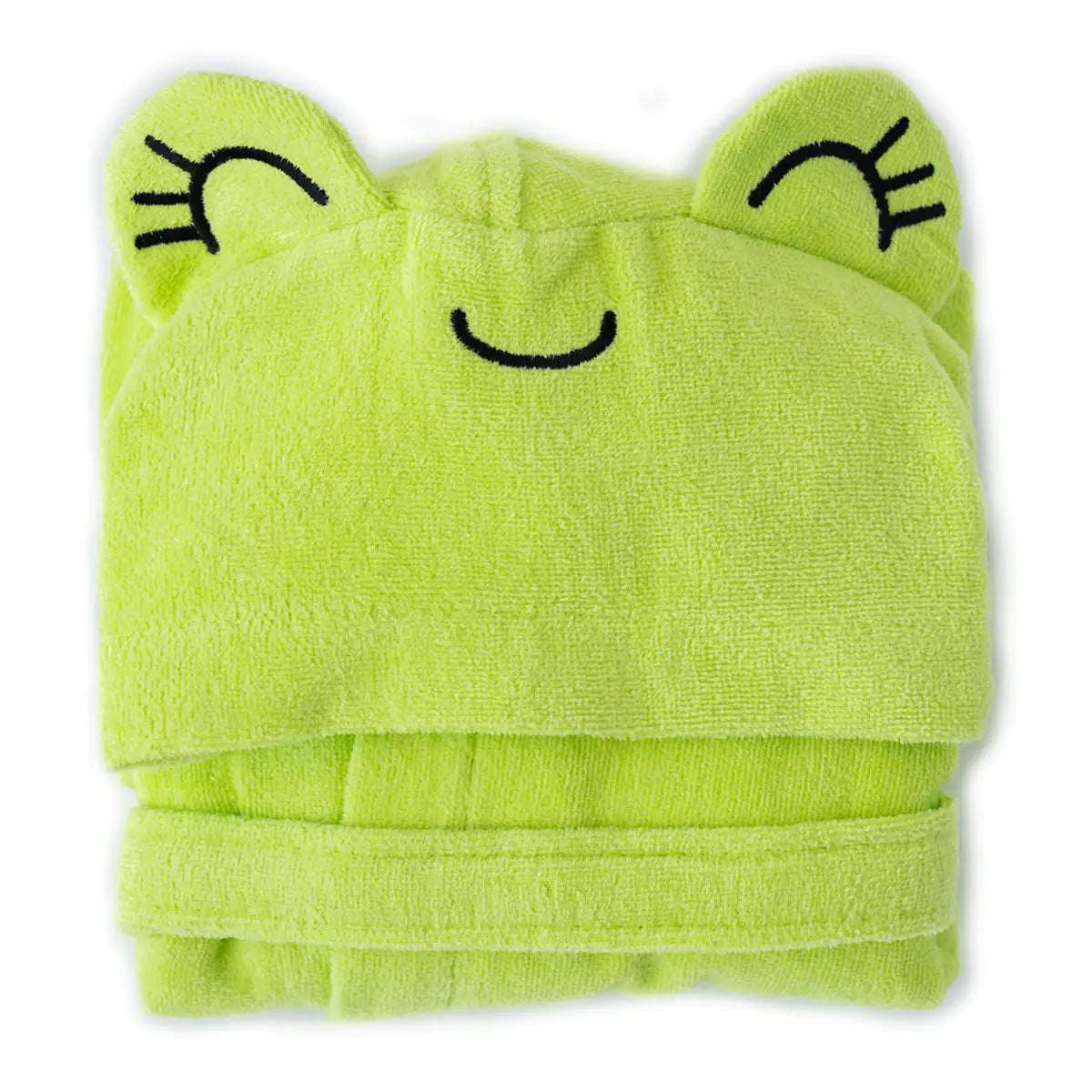 Cotton Kids Bathrobe (2-4 y.o) — Cheerful Froggo Finley