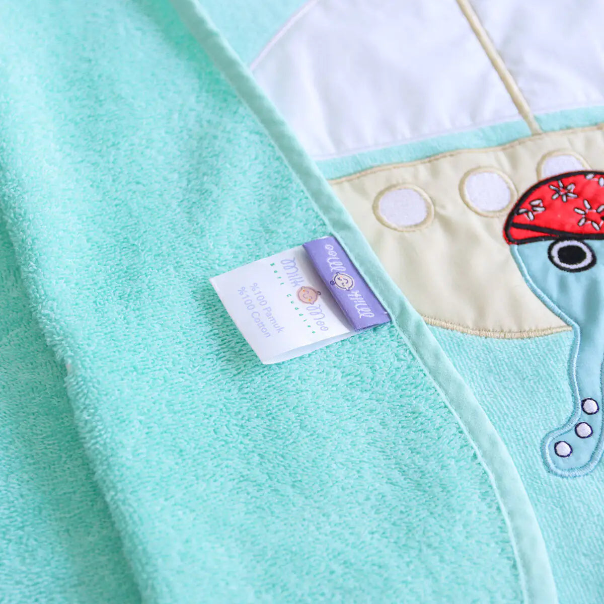 Cotton Kids Poncho — Sailor Octopus Ollie