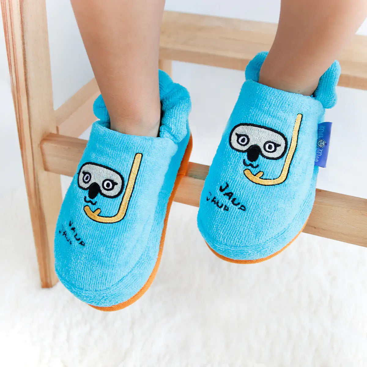Cotton Soft Kids Slippers — Explorer Koala Kobi