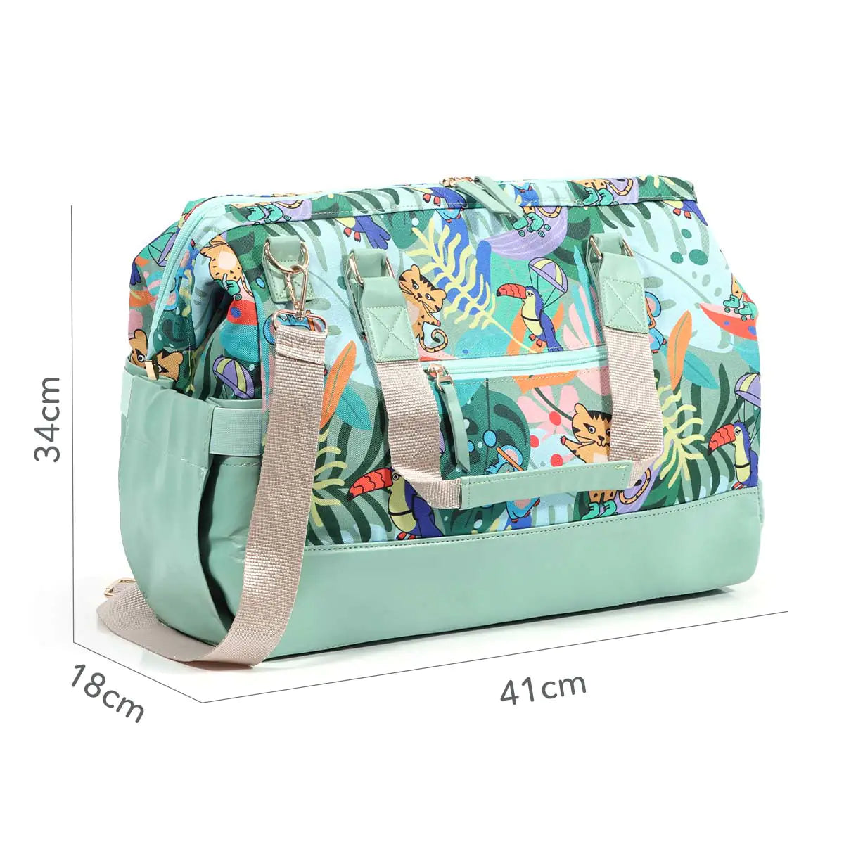 Jungle Friends — High-Quality Diaper Bag
